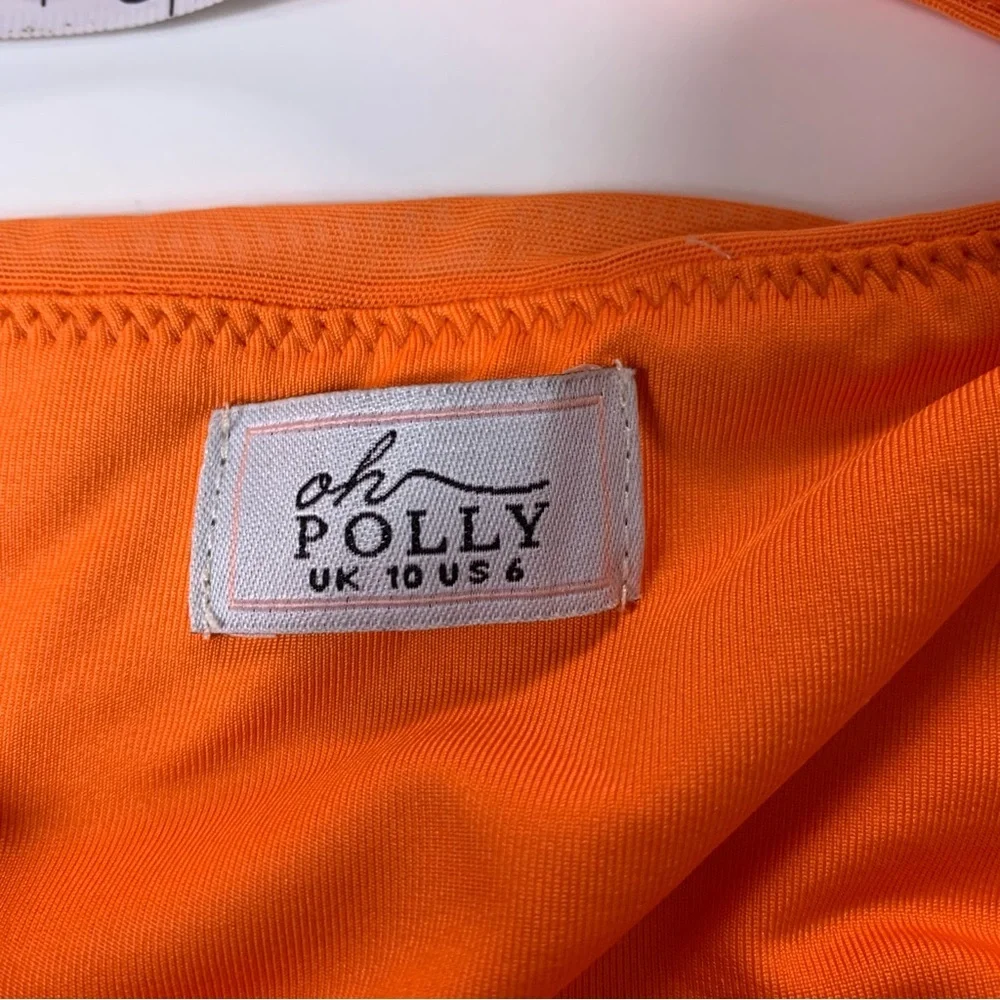 Oh Polly Embellished Draped Mini Party Dress - Picture 9 of 14